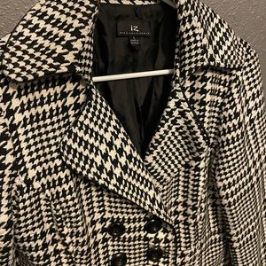 🔲 IZ Byer Houndstooth Peacoat 🔲